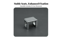 4 Pieces OE Fitment Seat Guide block Repair Kit Vehicle Interior Fitting Direct Replacement Automotive Part exact fit for DIY Mechanics, Auto Technicians, Car Owners, Home Garage