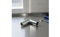 Elbow piping with Set Screws Polished Marine piping Fitting 2 Way 90 Degree Elbow Fitting for Handrails