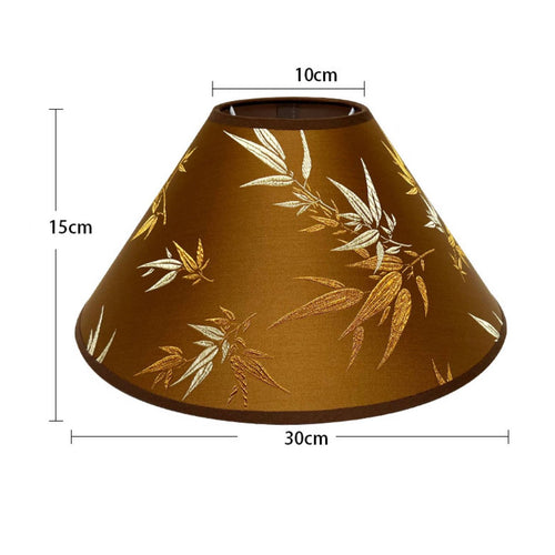 Linen Lampshade Easy Assembly Round Lampshade Soft Light