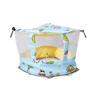 Hanging Bird Nest with Mesh Sides Lightweight Parrot Hanging Nest Space-Saving