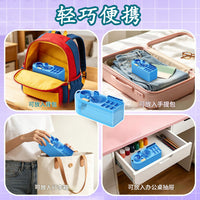 Portable Brush Washer with Water Circulation, Leak-proof, Storage, for Watercolor Painting