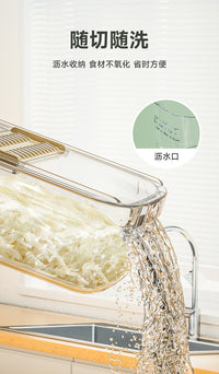 Multifunctional Vegetable Slicer and Grater for Kitchen Use