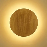 Wooden Wall Lamp Modern Design Wood Wall Lamp Decorative for Study Room, Kids