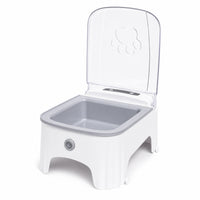 Sensor Pet Feeder with Transparent Lid Programmable for Indoor