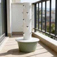 Space Saving Hydroponic Growing Vertical Planter Easy Assembly Hydroponic Vertical Planter Garden Smart Control for Apartment Dwellers