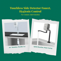 Infrared sensor auto faucet