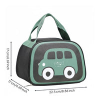 Children's Thermal Lunch Tote Large Capacity Kids Insulated Lunch Bag for School
