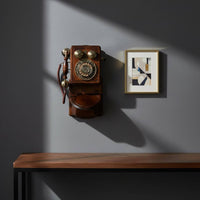 Rotary Wall Phone Corded Antique Wall Telephone No Batteries Needed