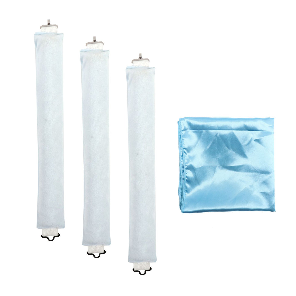 Light Blue / 3 PCS with Scarf