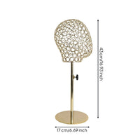 Hat Hairpiece Display Head Adjustable Height Hair Accessory Holder