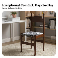 space-efficient Backrest Chair Foldable X-Frame Folding Stool Space-Saving Stackable for Homeowners