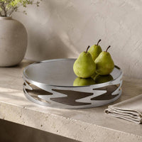 Decorative Tray Easy to Display Decorative Fruit Tray Raised Household Decor for Entrance, Living Room, Sales Office