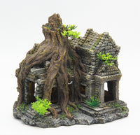 Bpet Resin Aquarium Shrub Castle Hideout Ornament for Fish and Shrimp
