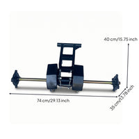 Rear Axle with Brackets Rear Axle Assembly Easy to Install for DIY Builders, Hobbyists,