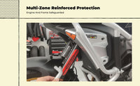 Engine Guard Shield Bar for CFMOTO 700MT, Steel Frame