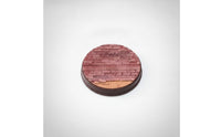Slim Resin Base with Brick Texture Realistic Miniature Display Base Small Holder Sturdy for Hobbyists, Desk