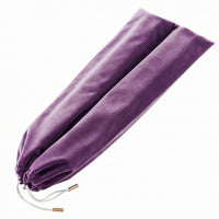 Mahjong Rack Pouch Scratch-Protective Velvet Drawstring Pouch Metal Cord Tips