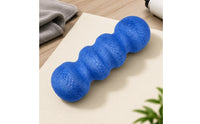 Solid Peanut Roller with Textured Surface Lightweight Peanut Foam Roller High-Density Foam Massage Tool Deep Tissue for Runners, Stretching