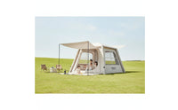 Easy-up Inflatable Tent Waterproof Air Tent Breathable Outdoor Shelter Mesh for Families