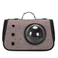 Cat Carrier with Bubble Window Compact Cat Travel Bag Easy Clean for Vet Visits