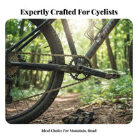 Bike Chain High Strength Multi-Speed Bike Chain Drivetrain Part Long-Lasting Effortless Shifting for Outsideside Door Cycling
