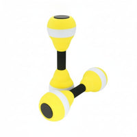 EVA Foam Water Dumbbells Environmentally Friendly Pool Dumbbells Ergonomic Water Exercise Floats Easy-to-Grip for Beginners