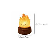 Night Light Rechargeable Campfire Night Light LED Flicker for Bedside