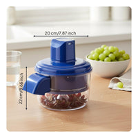 Automatic Fruit Peeling Tool Portable Fruit Peeling Tool Transparent Chamber