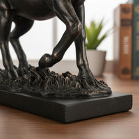 Finely Detailed Astrological Horse Sculpture Fine Workmanship Astrological Horse Figurine Elegant Design for Business Owners, Desk, Office