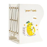 Adjustable Book Stand, Pink Dinosaur with Magnetic Pen Holder