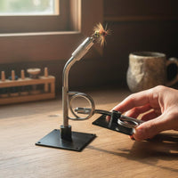 Fly Tying Vise Steel Base Angling Equipment for Travel