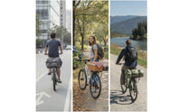 Reinforced Rear Bike Rack with Side Rails Sturdy Bike Luggage Rack Long-Lasting Easy to Install for Commuters