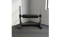 Stretching Support Bulgarian Split Squat Stand Sturdy Steel Frame Bulgarian Squat Coach Heavy Duty Single Leg Training Stand Compact for Beginners