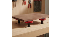 Aluminum Alloy Woodworking Bench Dog Double-Function Use Hexagonal Workpiece Stop Large Contact Area Workshop Accessory for Woodworkers, Carpenters, Garage