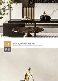 Modern Minimalist Figure Sculpture Art Decor for Sales Office, Hotel, Bedside, Entryway, Living Room
