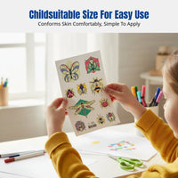 Waterproof Skin Decal Stickers for Kids, Glow-in-the-Dark Butterfly Bee