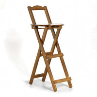 Bar Stool with Backrest Modern Folding Stool with Backrest Eco-Friendly