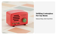 Retro Bluetooth Radio Vintage Inspired Design Portable Speaker Gift concept