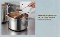 Double-sided stainless steel hot pot