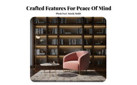 Round Bistro Set Nordic design Table and Chair Group Light Luxury Aesthetic Sturdy Construction for Interior Designers, pairs
