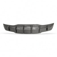 Aerodynamic Bumper Lip with Fins Scratch-Resistant Rear Bumper Lip Long-Lasting Trim Sturdy