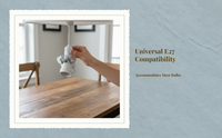 E27 ceramic heat-resistant fixture
