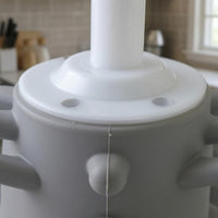 Garlic Peeling Attachment White Cap Garlic Grinder Accessory Food Tool Easy to Clean Rapid Meal Prep