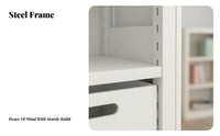 Multi-Tier Storage Single Unit with Drawers Minimalist Design Storage Single Unit with Drawers Large Capacity Easy Assembly