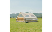 Inflatable Camping Tent Rapid Setup Inflatable Cabin Tent Spacious for Campers, Families, Backyard