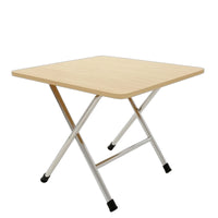 Foldable Folding Table Space-Saving Table with Folding Legs Compact Furniture Portable for Students, Small Rooms, Dormitory, Outdoor