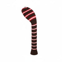 Knitted Golf Headcover Soft Material Knit Golf Headcover Anti-Pilling Sports Accessory