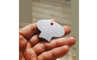 Roe Jar Opener Brushed Metal Marine Creature Shaped Jar Opener Lightweight