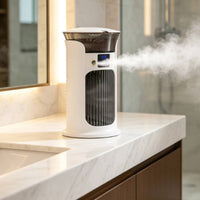Desktop Air Chiller Personal Mini Air Chiller Humidifying Appliance for Bedside Table