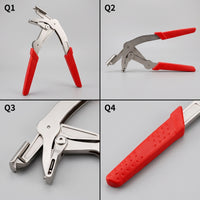Panel Fastener Tool Pliers with Fasteners One-Handed Interior Trim Remover Pliers Vehicle Trim Removal Tool for Mechanics, Automotive Repair